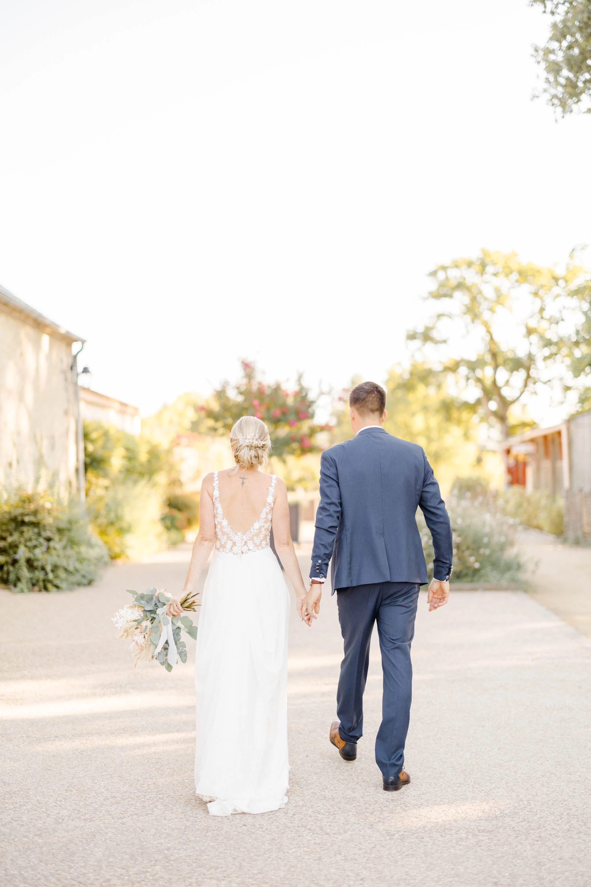 robe événement bonheur gris marron